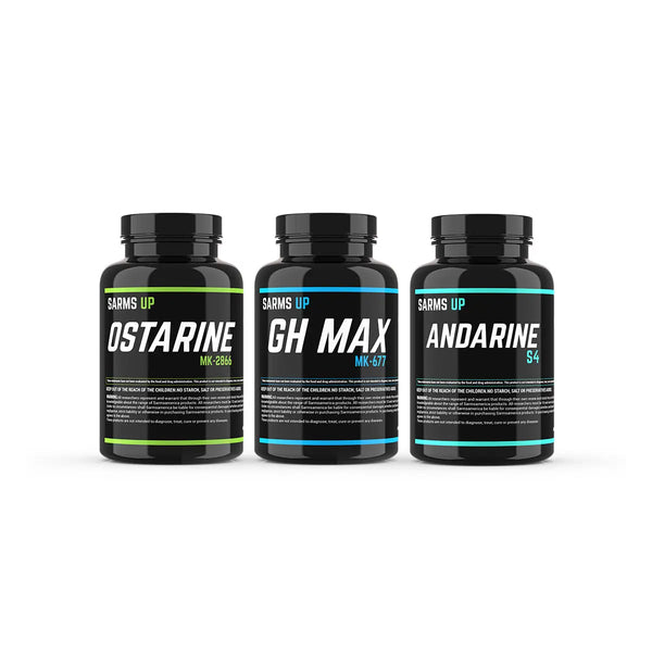 The 3 Sarms Up Products with a Punch- Andro Max LGD-4033, Andarine S4 & GH MAX MK-677 | Sarmsup.co - Sarmsup