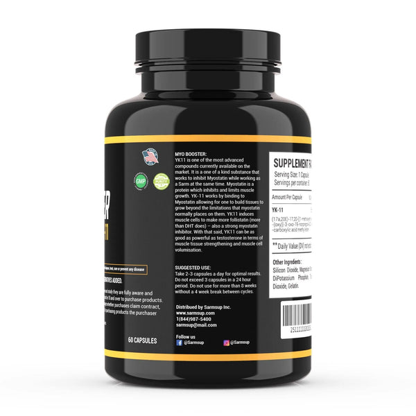 Buy YK11 Sarms - MYO Booster YK 11 - Limited Time Only DISCOUNT | Sarms Up