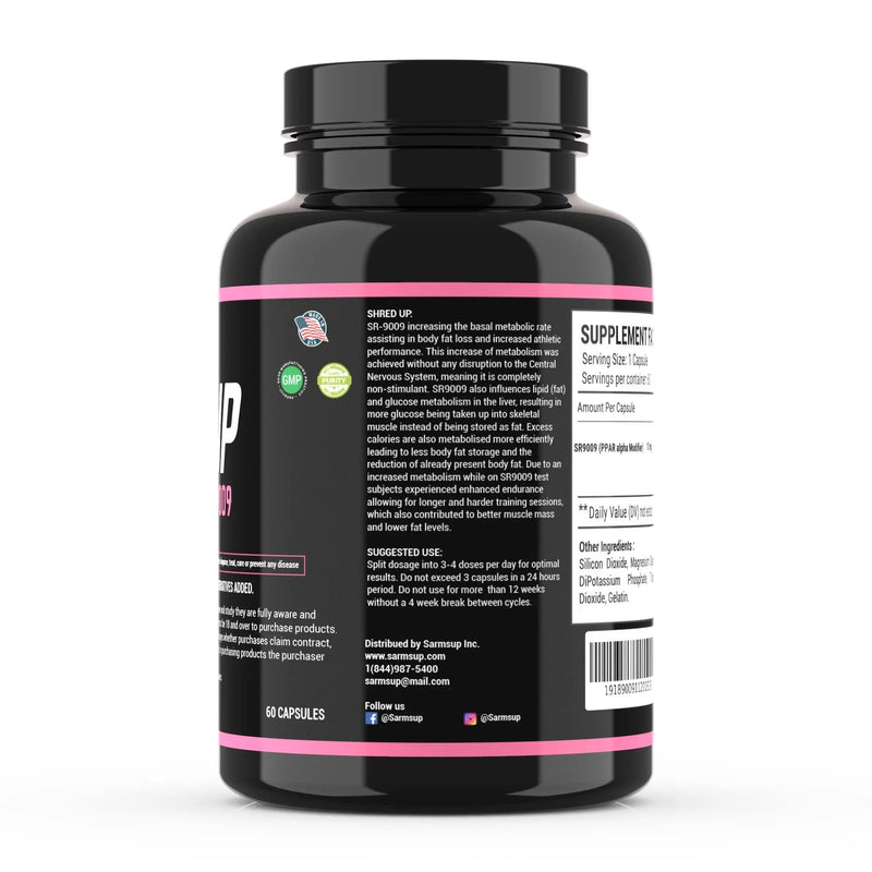 SHRED UP SR9009 STENABOLIC / SARM For Cutting - Sarmsup